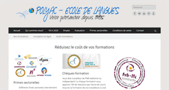 Desktop Screenshot of polyac.be